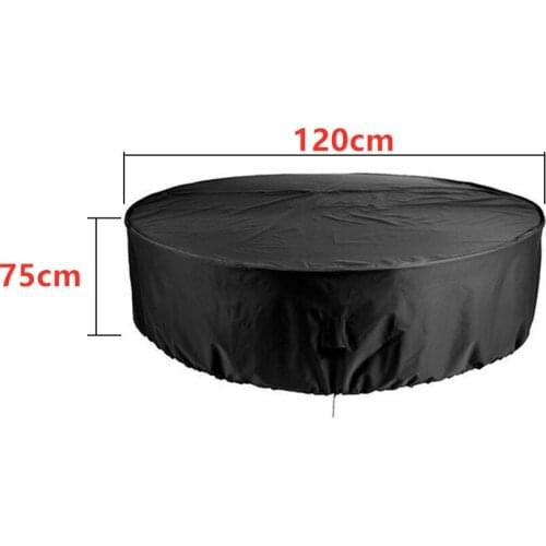 Round Outdoor Swimming Pools Covers Rainproof Dust Cases Garden Outdoor Paddling Swimming Pool Ground Cloth Covers