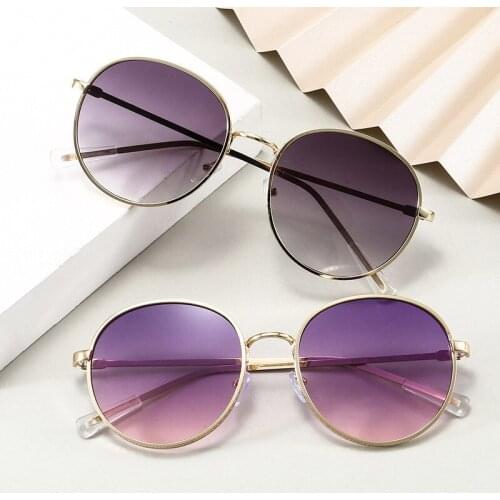 Женские солнцезащитные  круглые очки LISCN China At AliExpress