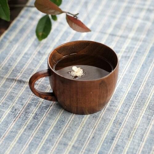 Mini Retro Zizyphus Jujube Wooden Cup Primitive Coffee Tea Beer Wine Juice Milk Water Cup Drinkware Gift Handmade Natural Wood