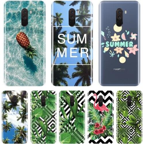 Soft Phone Case For Pocophone F1 Xiaomi Redmi S2 6A 5 Plus 4A Silicone Pineapple Back Cover For Redmi Note 4 4X 5 5A 6 Pro Prime
