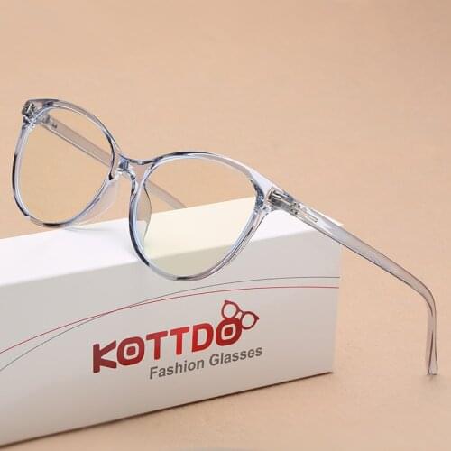 2021 New Square Women Anti-Blue Light Optical Eyeglasses Frame Fashion Men Computer Prescription Myopia Transparent Eye Glasses