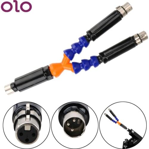 OLO Bent Tube Connector Vibrator Accessories Sex Machine Dildo Attachments Female Masturbation Double-headed Sex Toys For Women