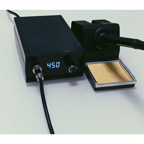 Wide Voltage T12 Soldering Station 110V/220V Universal Electric Soldering Iron with Dormant Digital Display