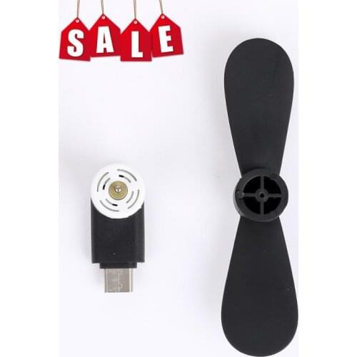 Mini USB Fan Flexible Cooling Hand Fan Portable Summer Cooler Cool For Iphone Ipad Android Phone Type C Plug Portable Phone Fan