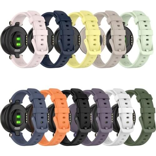 14mm Silicone Watch Band Wristwatch Strap Bracelet Belt With Installation Tool For Garmin Lily Smart Watch Accessories