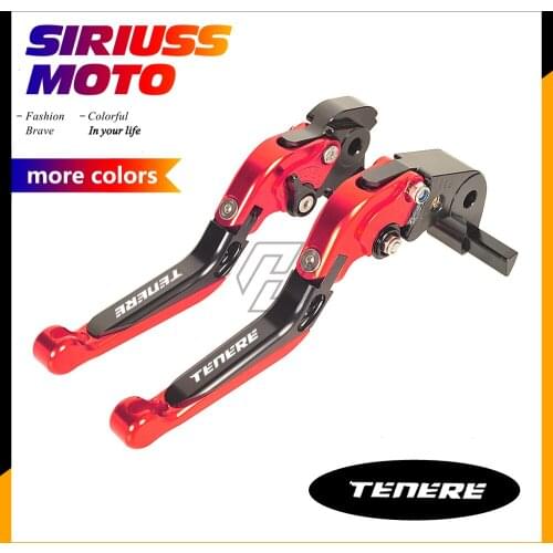 CNC Motorcycle Foldable Lever Motocross Brake Clutch Levers Case for Yamaha XT660Z XT 660 Z 660 Z Tenere 2008-2015