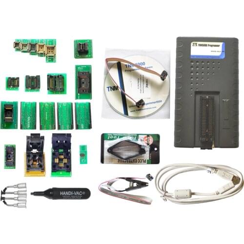 TNM5000 USB JTAG EPROM Programmer+15pcs socket kit include TSOP48+TSOP56,96MHz Clock,Laptop/Notebook bios Repair,IC Tester