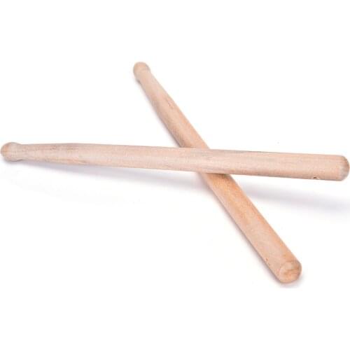 1 Paar 5A Maple Drumstokken Hout Houten Tip Band Muziekinstrument Drumsticks