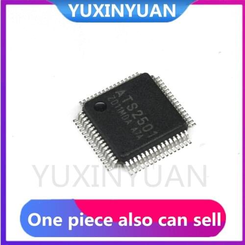1PCS ATS2501 QFP64 IC LCD CHIP YUXINYUAN IN STOCK