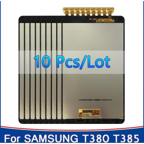 10 pcs/lot For Samsung Galaxy Tab A 8.0 2017 SM-T380 SM-T385 T380 T385 LCD Display Touch Screen Digitizer Assembly Replacement