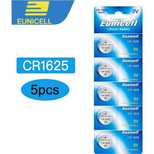 5pcs CR1625 BR1625 LM1625 KCR1625 CR 1625 3V Lithium button Cell Coin Battery batteries for Watch Electronic Toy Car Remote
