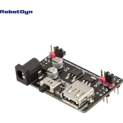 Breadboard Power Supply 5V/3.3V (1A)