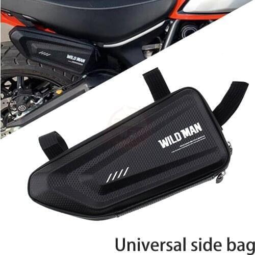 For Benelli 502c 752s BJ500 BJ 500 TRK502X TNT150 G310R S1000R motorcycle modified waterproof side bag triangle bag tool bag