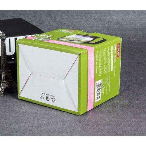 Customized plain white kraft corrugated cardboard wax carton shipping packing boxes with custom Printing sleeve ---DH10214