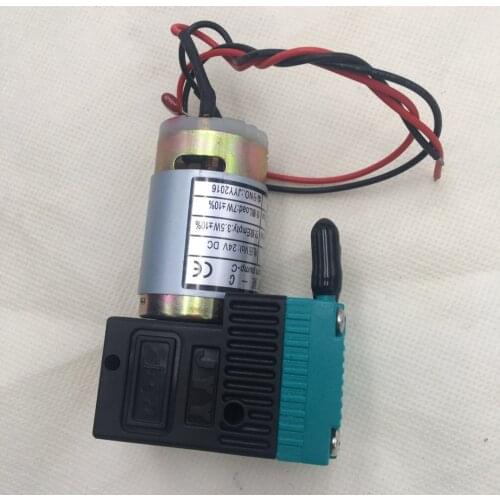JYY air pump micro diaphragm pump 24v dc 80-95kpa 7w for inkjet printer Phaeton crystaljet iconteck infiniti gongzheng JHF flora