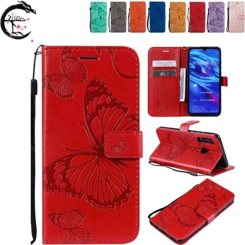 Leather Case For Huawei Psmart+ P Smart Plus 2019 Phone Flip Cover Honor 10i 20 lite Wallet Shell Card Slots Cases Holder Casing