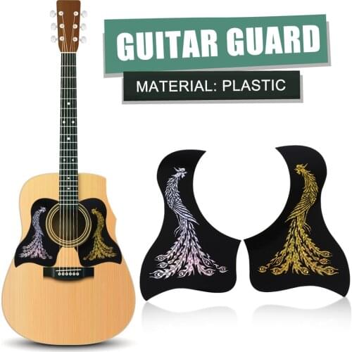 Small Pickguard Anti Scratch Guard Sticker Ornament Plate Pick Acoustic Guitar Musical Enjoyable Instrument Supplies