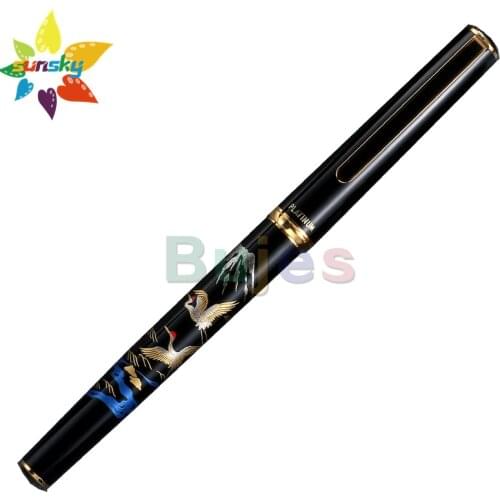 Original Platinum Business office high-grade gift signing pen black ink pen 0.5 mm Replaceable pen core gift office supplies