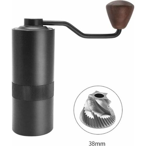 Portable Manual Coffee Grinder Coffee Milling Machine Aluminum Coffee Miller Kitchen Mini Hand-Made Coffee Bean Grinding Tools