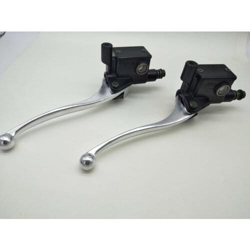 A539 Motorcycle Dirt Pit Bike Brake Clutch Lever Master Cylinder Reservoir 22mm For SCR100 Front Master Cylinder Hydraulic