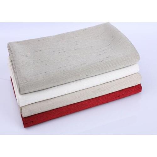 Wide-width Imitation Double Palace Bamboo Sofa Cushion Cloth Sunshade Curtains for Living Dining Room Bedroom