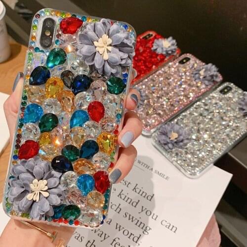 Sunjolly for Samsung Galaxy Note 20 Case Note 8 Note 9 Note 10 Plus Lite Note 20 Ultra Phone Case Diamond Cover coque