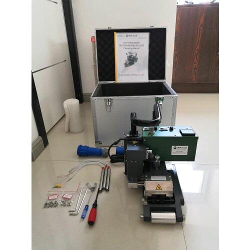 HOT WEDGE WELDING MACHINE for welding dam liners or other plastic sheet(HDPE,LDPE,EVA,PVC,ECB,PP) SWT-NS900