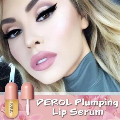 5.5ml Day Night Lips Enhancer Serum Lip Plumper Moisturizing Lip Oil Lip Care Nourishing Lips Anti-Drying Lip Oil Lip Plumper