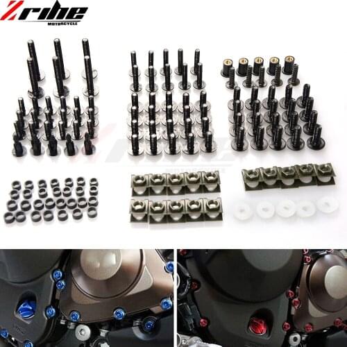 Universal Aluminum Motorcycle Fairing Bolt Screw Fastener Fixation Vehicle screw For HONDA CBR600F CBR 600 F3/F4/F4i 1997 1998 1
