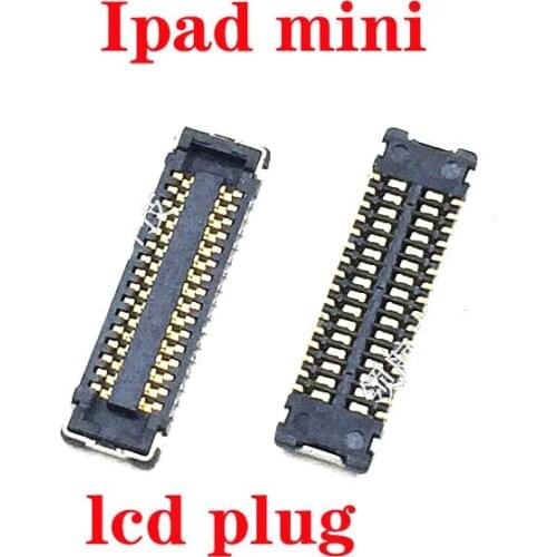 LCD Display FPC Connector Plug MotherBoard Pin For Iphone ipad mini