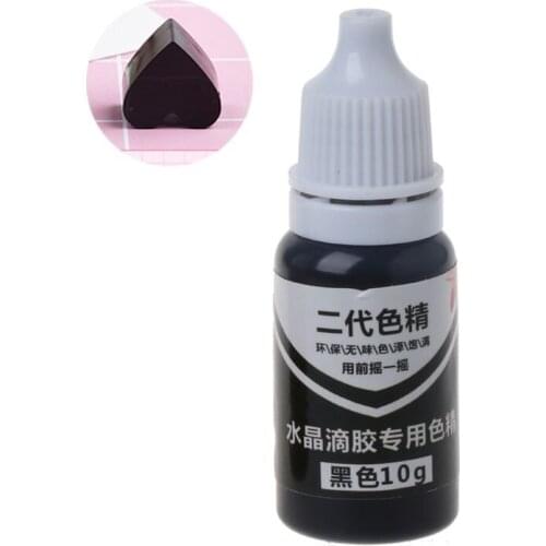 10ml 15 Color Epoxy UV Resin Colorant Jewelry Liquid Pigment Bath Bomb Soap Dye E56C