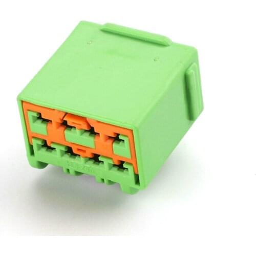 2/5/10/20/50/100sets 8pin auto electric unsealed plug plastic female connector with terminals 7283-3244-60