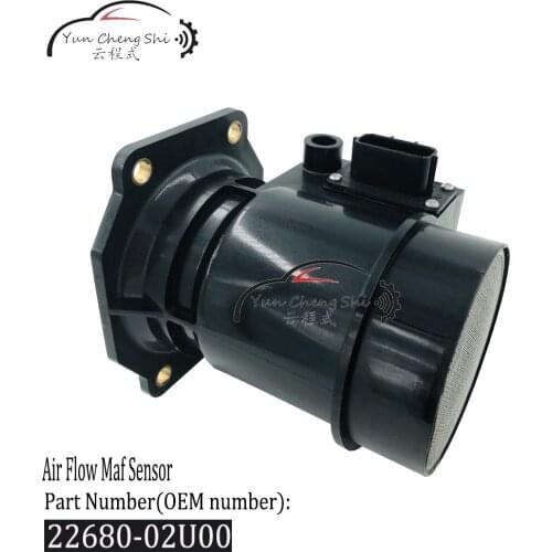 22680-02U00 A36-000J60 RB20DE RB20E RB20DET 2268002U00 Mass Air Flow MAF Sensor For Nissa LAUREL Skyline R32 R33 2.0 Turbo 4x4