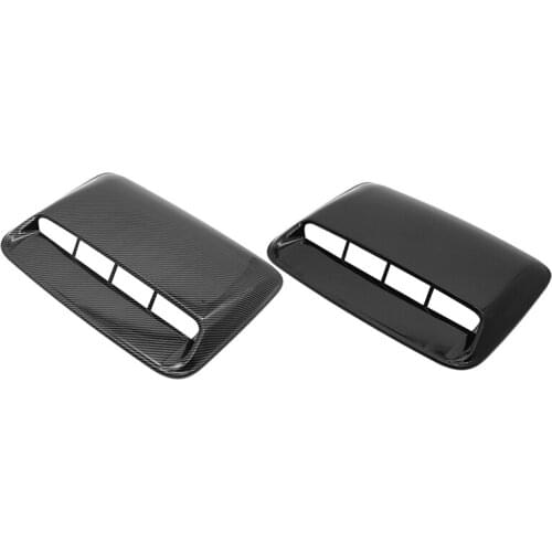 Car Universal Hood Vent Air Outlet Cover for Infiniti Mazda Tesla Hood Scoop Air Flow Intake Vent Cover