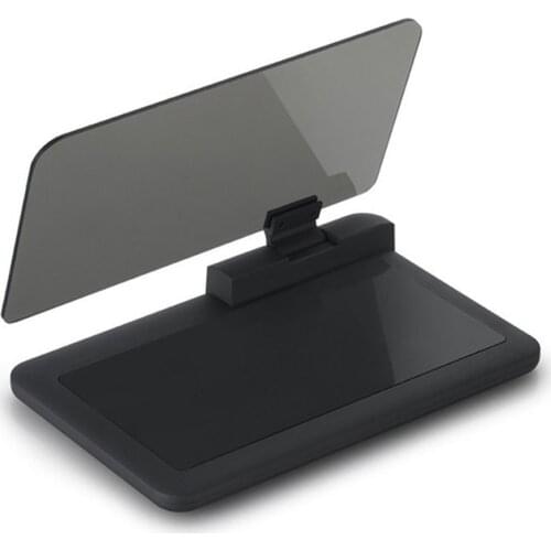 Car HUD Head-Up Display Foldable Mobile Phone Holder Smart Gadgets Car Electronics Accessories