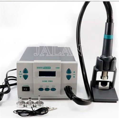 QUICK 861DW Hot Air Gun Lead Free Heating Soldering Station 1000W Rework Station + Nozzle IC CPU Motherboard Phone Repair Tool