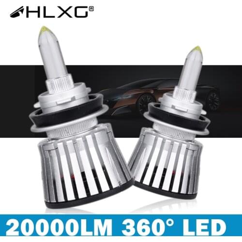 For Projector CSP LED 20000LM H7 LED H11 HB3 9005 HB4 9006 H8 H9 Super Bright 120W Car Headlight Bulbs Auto Lamp Fog Lamps 12V