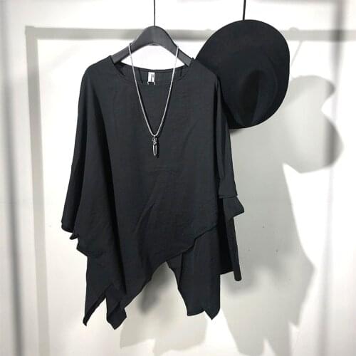 Owen seak Men T Shirt Cotton High Street Mens Clothing Oversize Tops Tees Summer Men Hip HOP Long Tees Black T Shirt Big Size