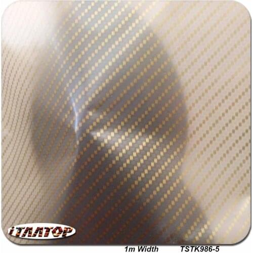 ITAATOP Hydrographic Dipping Film TSTK986-5 1M * 10M Carbon Film Water Transfer Printing Film