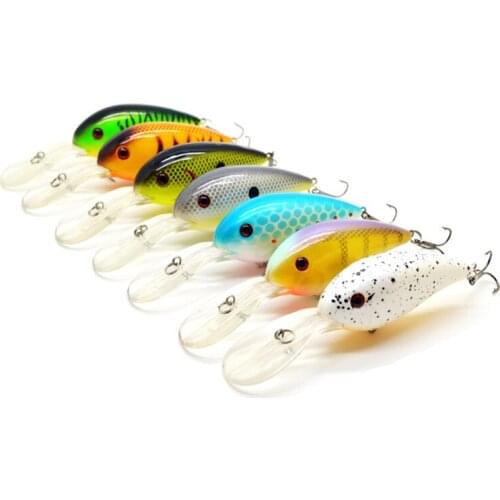 Fishing crankbaits lure 10.5cm/15g artificial lure swimbait crankbait 7PCS