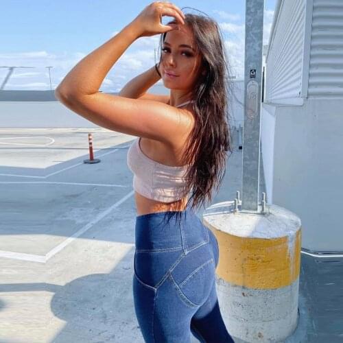 Melody Stretch Mom Jeans Four Ways Stretchable Dark Blue Denim Super Stretch Skinny Jeans Womens Jeans Bum Lift High Waist