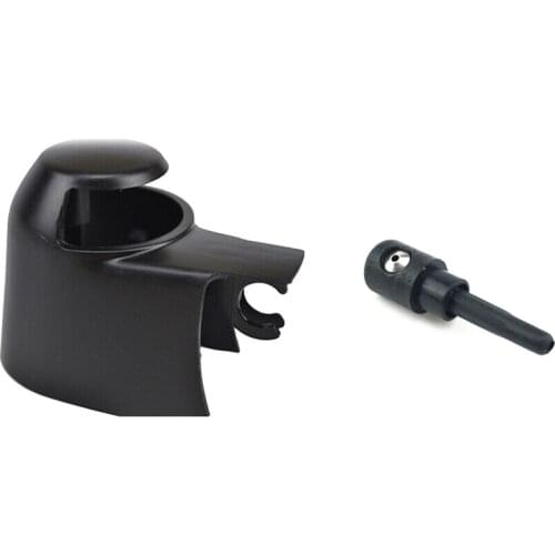 Rear Windshield Wiper Arm Cap Nut Washer Cover Jet Nozzle Fit for Touran