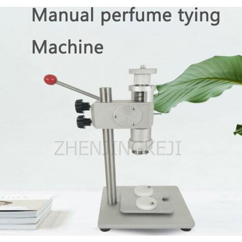 Hand Press Type Seal Mouth Machine Commercial Plastic Bottle Tighten Device Wring Cover Machine Perfume Bottle Gland Equipment