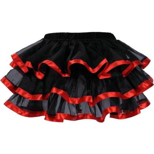 Sexy Lady Steampunk Corset Mini Skirt Costume GothicTulle Vintage Bustle Tutu Rock Hippy Outfit Fancy Party Dress