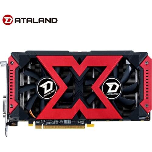 Dataland X-Serial graphic card RX580 4G For AMD GDDR5 256bit PCI desktop gaming RX580 video card for PC