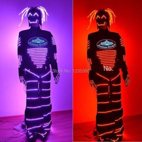 WYY LED robot suit Costume /LED Clothing/Light suits/ LED Robot suits