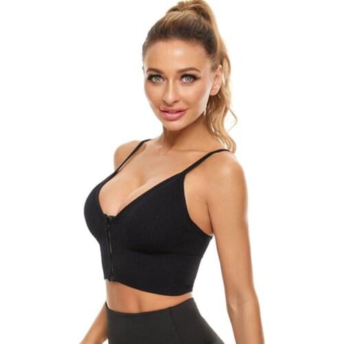 M-4XL Design Plus Size Seamless Bras For Women Underwear Tube Top Push Up Bralette Brassiere Bra Vest Wireless BH Front Zipper