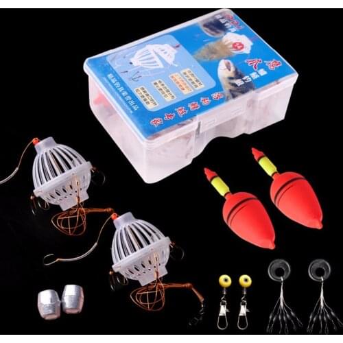 1 Set Carp Fishing Float Bobber Sea Monster with Strong Explosion Hooks Size 9/10/11/12/13# Fishing Tackle Sets