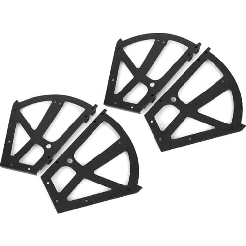 4Pcs/Set Home Furniture Shoes Drawer Cabinet Hinge Flip Plate Frame Turning Rack Accessory