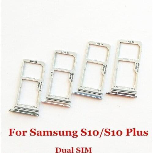 50x Dual & Single Sim Card Tray Holder Slot Adapter For Samsung Galaxy S10 S10 Plus